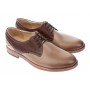 Oferta Marimea  43 Pantofi barbati casual din piele naturala Bej - Maro SIR GKR